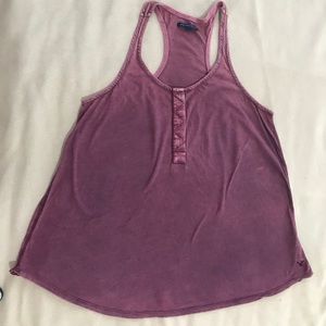 vintage style sleeveless shirt.